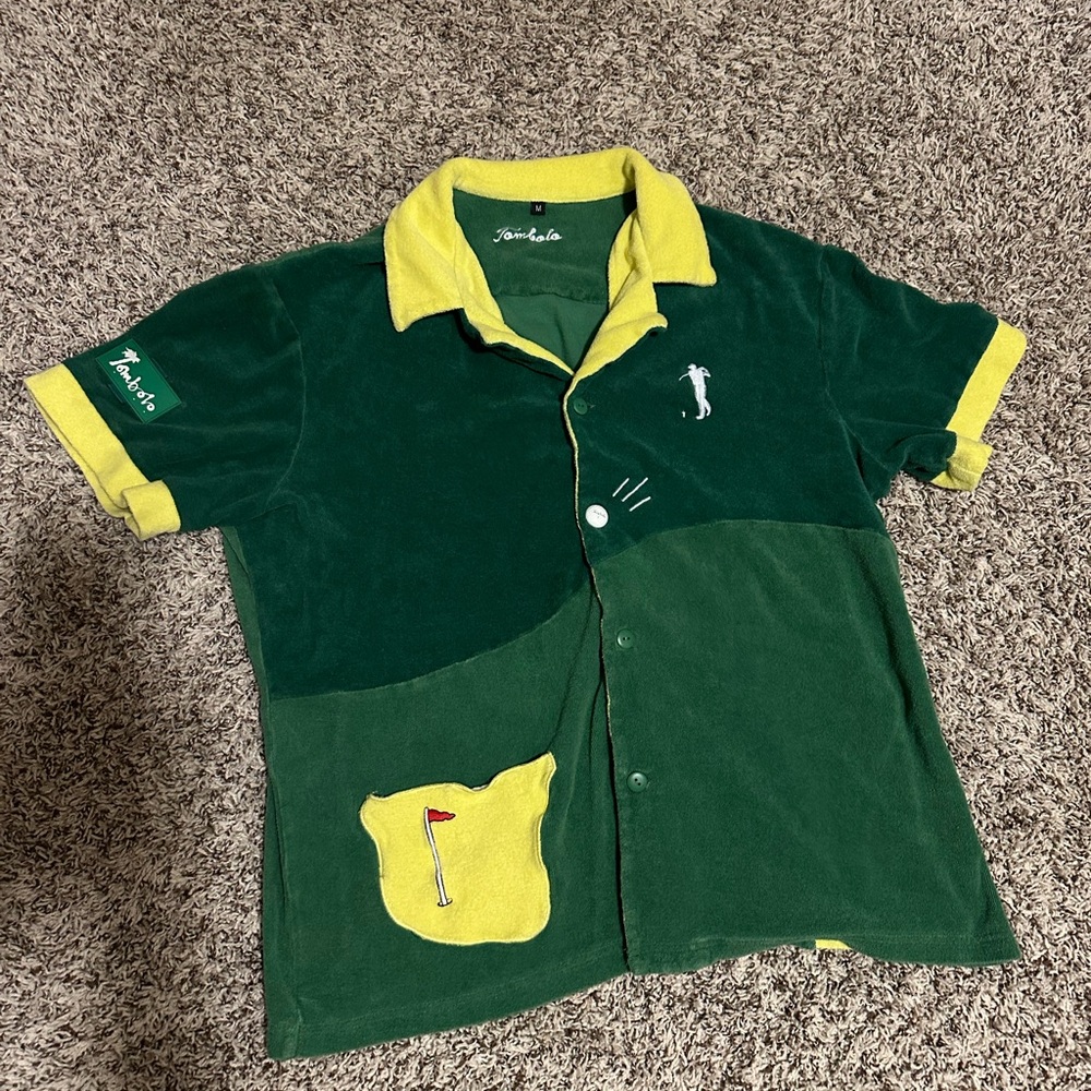 Tombolo Golf Terry cloth cabana Resort Shirt